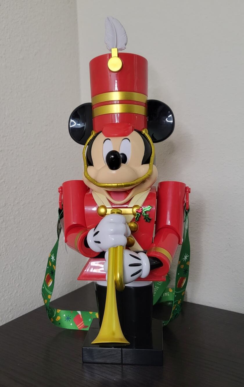 Disney Cruise Line DCL Christmas Holiday Mickey Toy Soldier Sipper Drink Cup